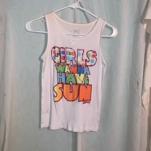 justice girls just wanna have sun tank